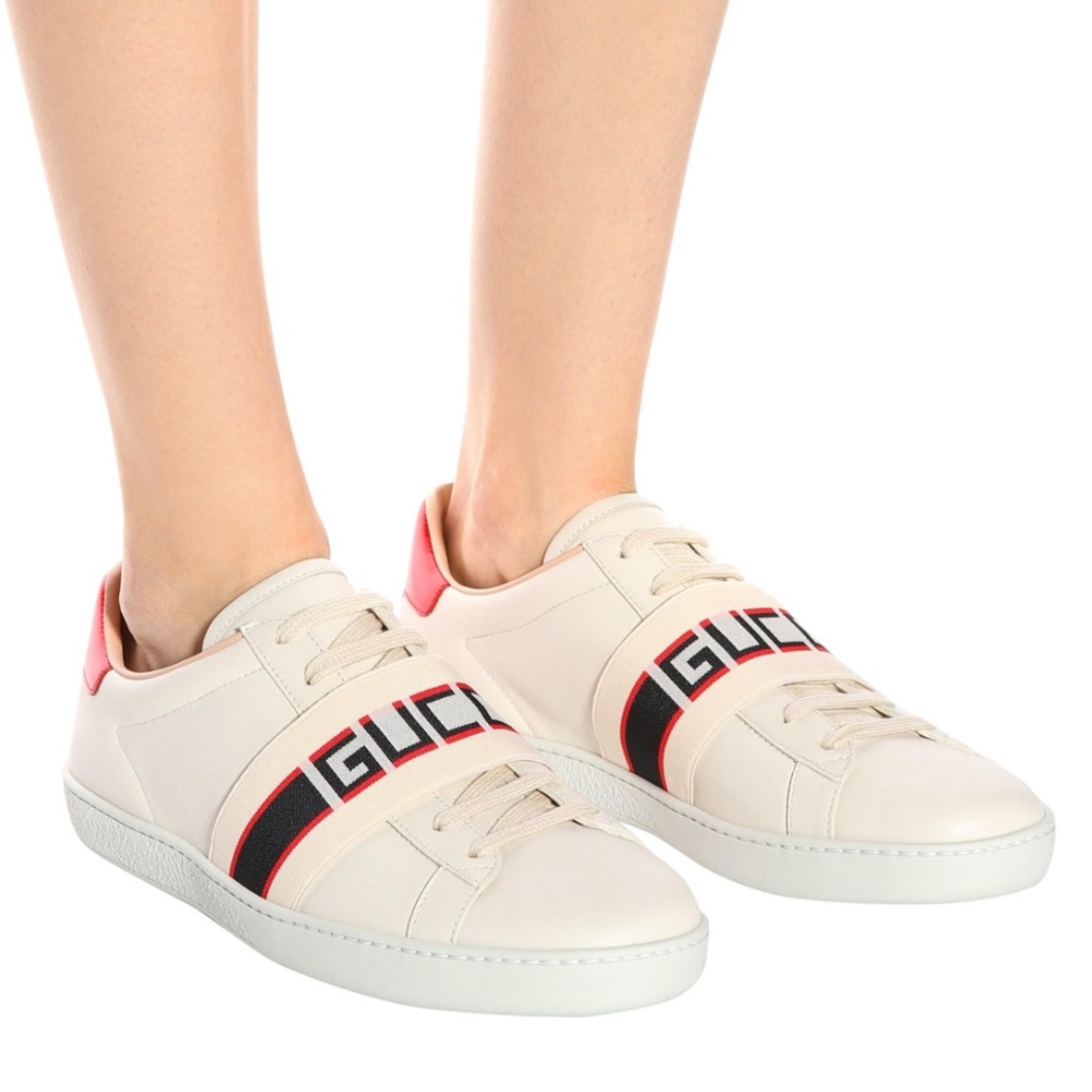 Gucci ace sneakers with elastic web
